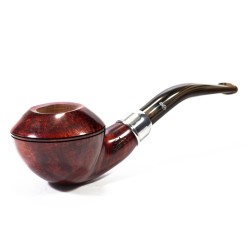 Pipa in Radica Santambrogio Red Liscia Bent Rhodesian