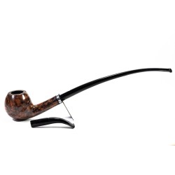 Pipa Vauen Relax Churchwarden RX144 Liscia Bent Apple