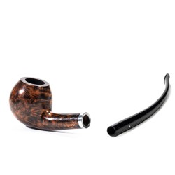 Pipa Vauen Relax Churchwarden RX144 Liscia Bent Apple