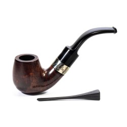 Briar Pipe Peterson Aran Bent Billiard (221)