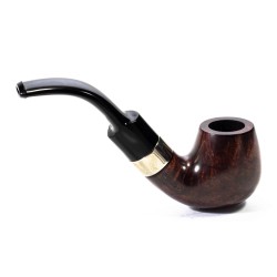 Briar Pipe Peterson Aran Bent Billiard (221)