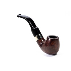 Briar Pipe Peterson Aran Bent Billiard (221)