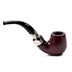 Pipa Peterson Red Spigot Bent Billiard (221)