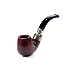 Pipa Peterson Red Spigot Bent Billiard (221)