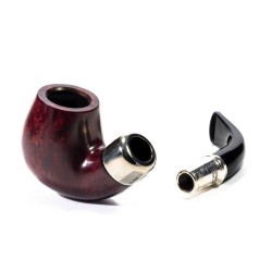 Pipa Peterson Red Spigot Bent Billiard (221)