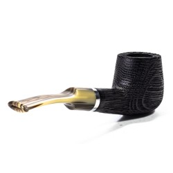 Bog Oak Pipe Talamona Bent Pot