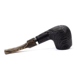 Bog Oak Pipe Talamona Bent Pot