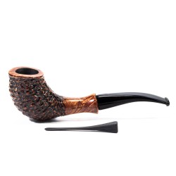 Pipa Luigi Viprati Rusticata Horn