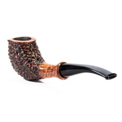 Pipa Luigi Viprati Rusticata Horn