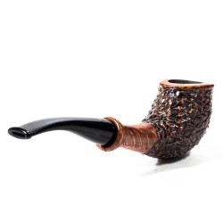 Pipa Luigi Viprati Rusticata Horn