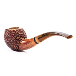 Pipa Luigi Viprati Rusticata Bent Apple