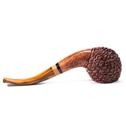 Pipa Luigi Viprati Rusticata Bent Apple