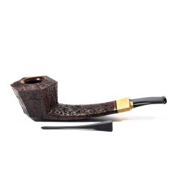 Briar Pipe C-Pipe Group 6 Sandblasted Free Form