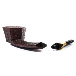 Briar Pipe C-Pipe Group 6 Sandblasted Free Form