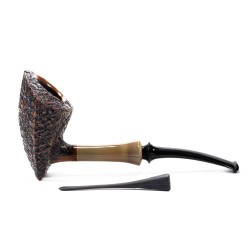 Briar Pipe C-Pipe Group 6 Sandblasted Free Form