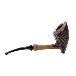 Briar Pipe C-Pipe Group 6 Sandblasted Free Form