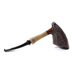 Briar Pipe C-Pipe Group 6 Sandblasted Free Form