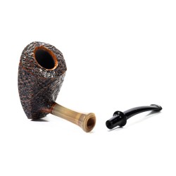 Briar Pipe C-Pipe Group 6 Sandblasted Free Form