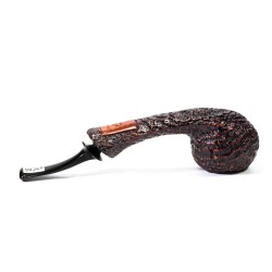 Briar Pipe C-Pipe Group 6 Sandblasted Bent Apple