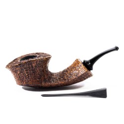 Briar Pipe C-Pipe Group 5 Sandblasted Free Form