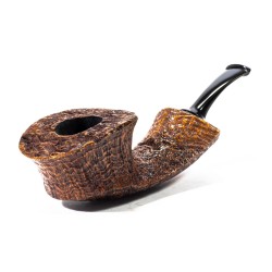 Briar Pipe C-Pipe Group 5 Sandblasted Free Form