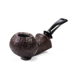 Briar Pipe C-Pipe Group 5 Sandblasted Bent Apple