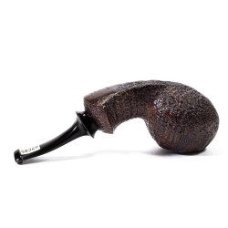 Briar Pipe C-Pipe Group 5 Sandblasted Bent Apple