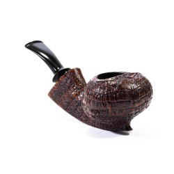 Briar Pipe C-Pipe Group 6 Sandblasted Bent Apple