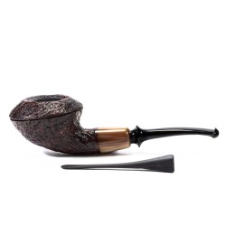 Briar Pipe C-Pipe Group 2 Sandblasted Rhodesian