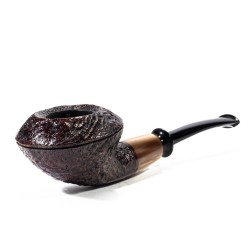 Briar Pipe C-Pipe Group 2 Sandblasted Rhodesian