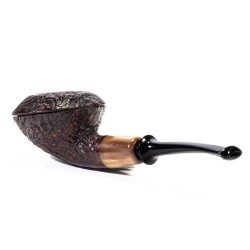 Briar Pipe C-Pipe Group 2 Sandblasted Rhodesian