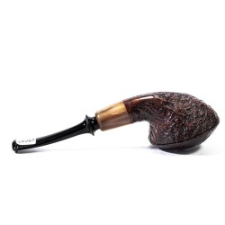 Briar Pipe C-Pipe Group 2 Sandblasted Rhodesian