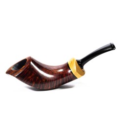 Briar Pipe C-Pipe Group 15 Smooth Horn