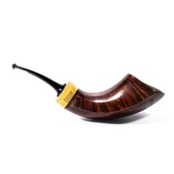 Briar Pipe C-Pipe Group 15 Smooth Horn