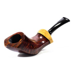 Briar Pipe C-Pipe Group 15 Smooth Horn