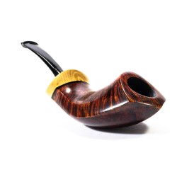 Briar Pipe C-Pipe Group 15 Smooth Horn