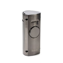 Ronson Volcano Jet Flame Lighter Silver