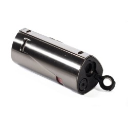 Ronson Volcano Jet Flame Lighter Silver