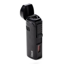 Ronson Mistral Jet Flame Lighter Black