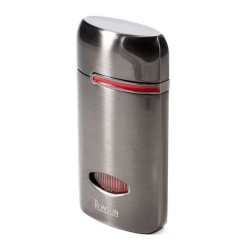 Ronson Fen Jet Flame Lighter Gun Metal