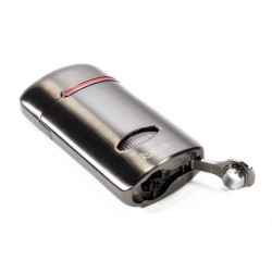 Ronson Fen Jet Flame Lighter Gun Metal