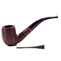 Pipa Savinelli Fantasia Rusticata 606 KS Bent Billiard