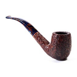 Pipa Savinelli Fantasia Rusticata 606 KS Bent Billiard