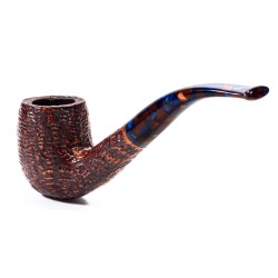 Pipa Savinelli Fantasia Rusticata 606 KS Bent Billiard