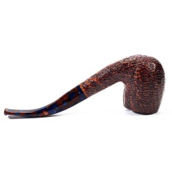 Pipa Savinelli Fantasia Rusticata 606 KS Bent Billiard