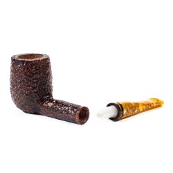 Pipe Savinelli Miele Rusticated 111 KS Billiard