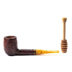 Pipe Savinelli Miele Rusticated 111 KS Billiard