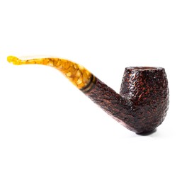 Pipa Savinelli Miele Rusticata 670 KS Bent Billiard