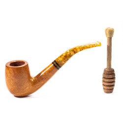 Pipa Savinelli Miele Liscia 606 KS Bent Billiard