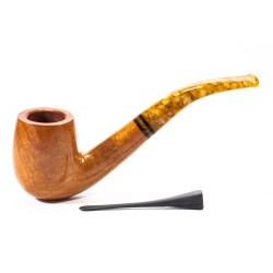 Pipa Savinelli Miele Liscia 606 KS Bent Billiard